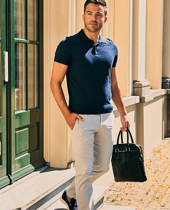 Chino philo flex grijs