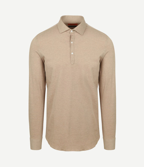 Camicia poloshirt beige