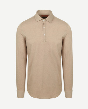 Camicia poloshirt beige