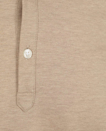 Suitable camicia poloshirt beige | Slim-fit