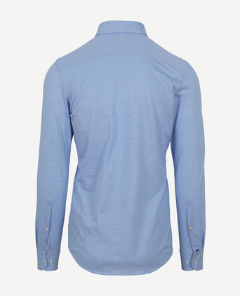 Suitable camicia poloshirt lichtblauw | Slim-fit