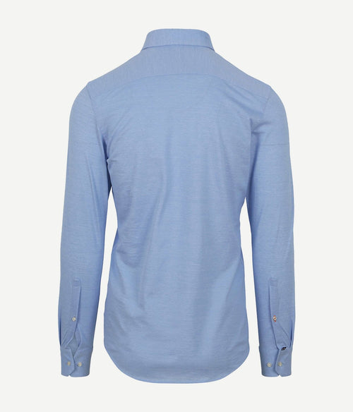 Suitable camicia poloshirt lichtblauw | Slim-fit