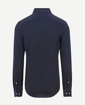 Suitable camicia poloshirt donkerblauw | Slim-fit