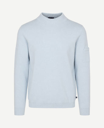 Canes pullover turtle ice blue