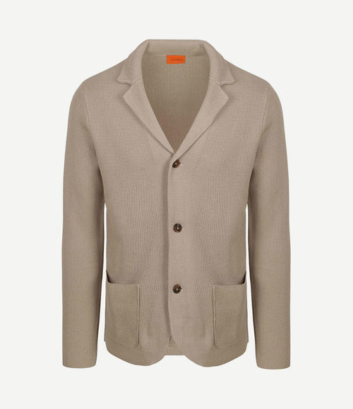 Cardigan button aaron beige