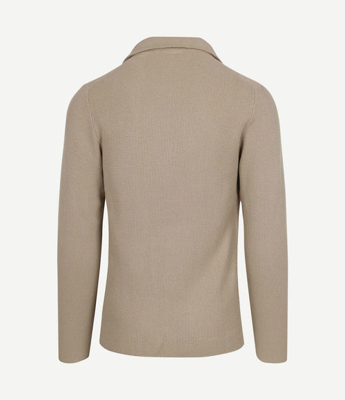 Cardigan button aaron beige