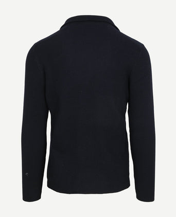 Cardigan button aaron donkerblauw