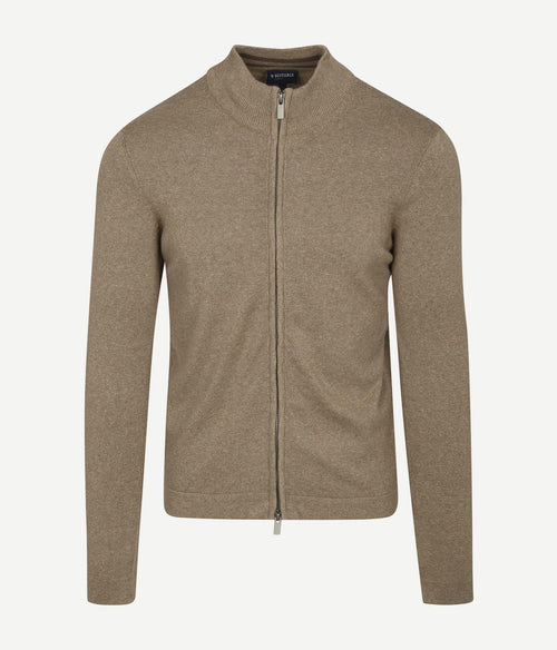 Suitable cardigan cadir sand | Slim-fit