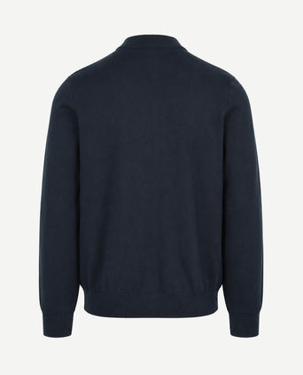 Cardigan canes donkerblauw