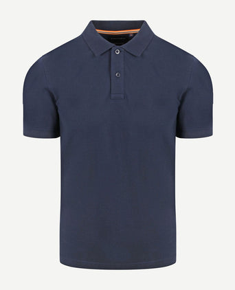 Cas polo donkerblauw