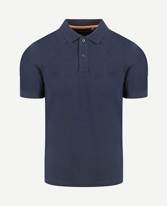 Cas polo donkerblauw