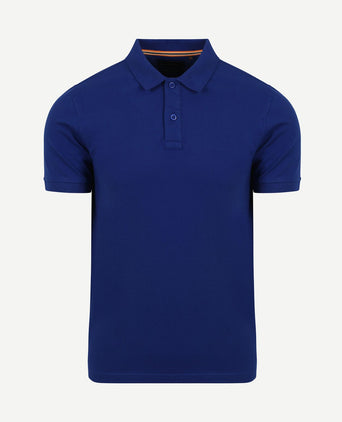 Cas polo royal blauw