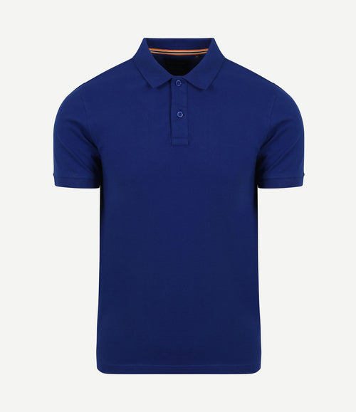 Cas polo royal blauw