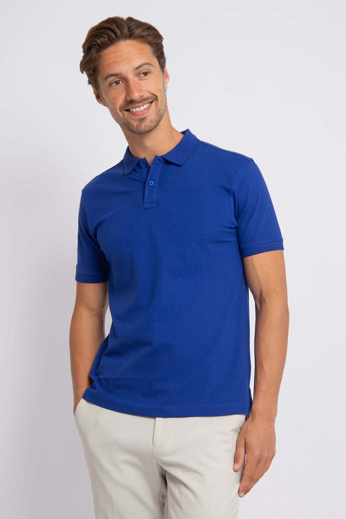 Suitable cas polo royal blauw