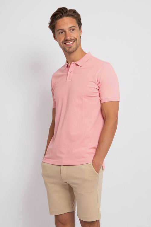 Suitable cas polo roze