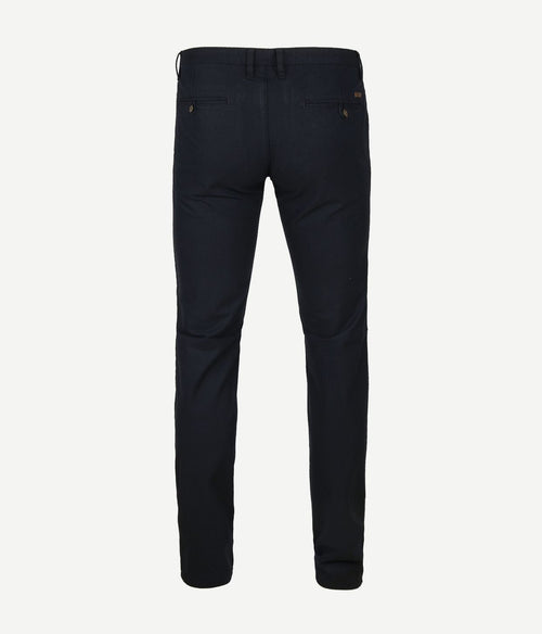 Suitable chino dessin donkerblauw