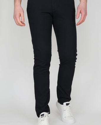 Chino dessin donkerblauw