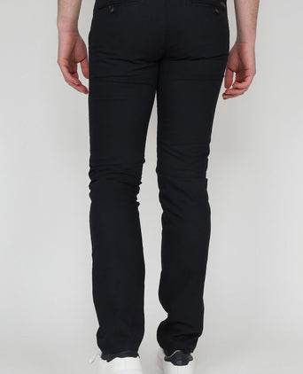 Chino dessin donkerblauw