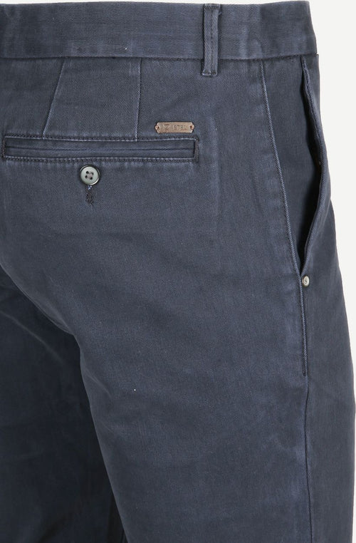 Suitable chino donkerblauw dante