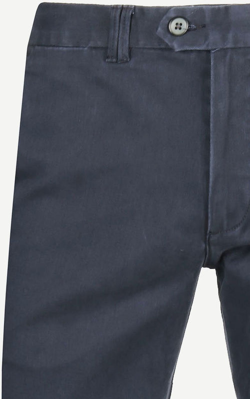 Suitable chino donkerblauw dante