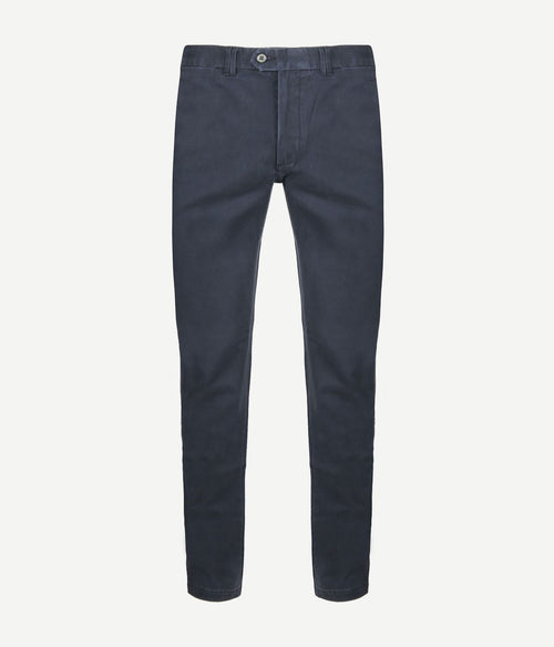 Suitable chino donkerblauw dante