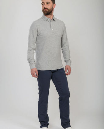 Suitable chino oakville donkerblauw