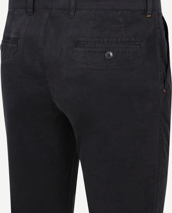 Chino peano twill donkerblauw