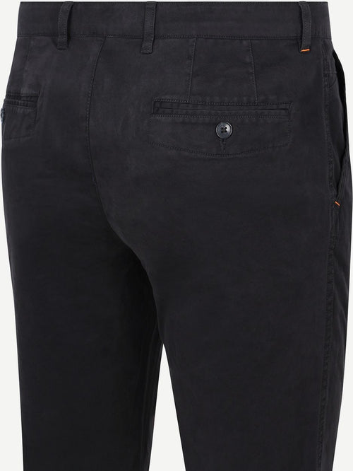 Chino peano twill donkerblauw