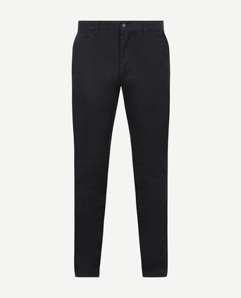 Chino peano twill donkerblauw