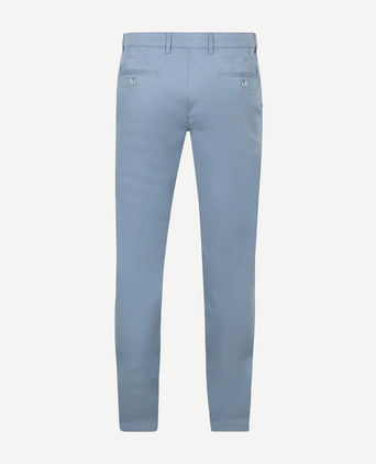 Chino peano twill steel blue