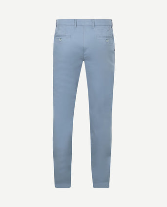 Chino peano twill steel blue