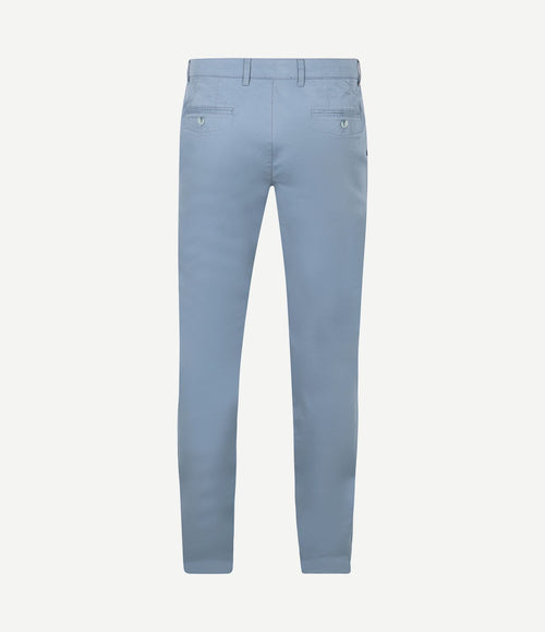 Chino peano twill steel blue