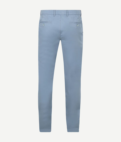 Chino peano twill steel blue