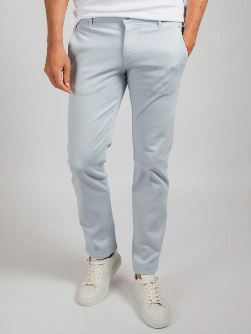 Suitable chino philo flex lichtblauw