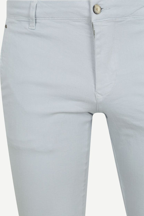 Suitable chino philo flex lichtblauw
