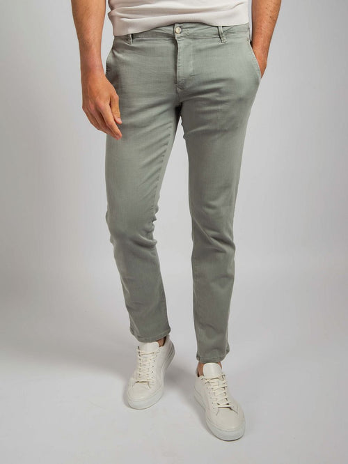 Suitable chino philo flex lichtgroen