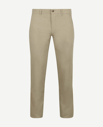 Chino Pico cotton linen kaki