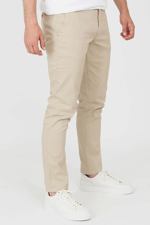 Suitable chino Pico lichtbeige