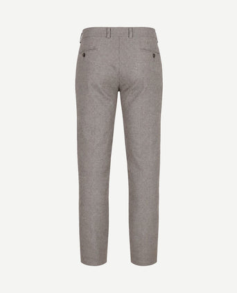 Chino Pico pleat check sand