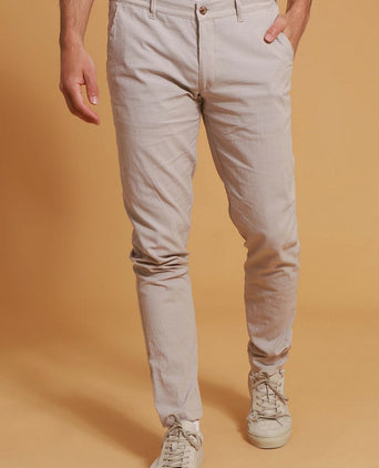 Steppin' Out broek 5-pocket johnson sand | Regular-fit