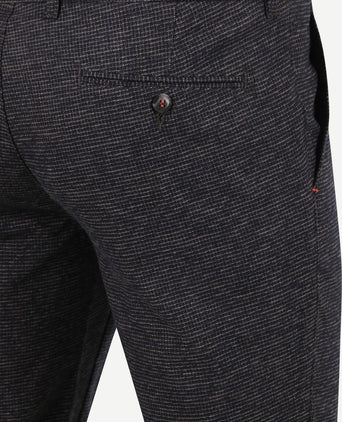 Suitable chino Pico ruiten donkerblauw