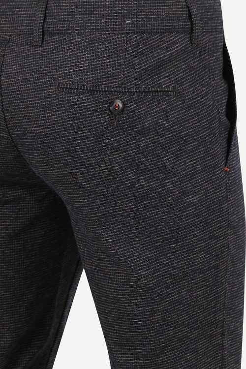 Suitable chino Pico ruiten donkerblauw