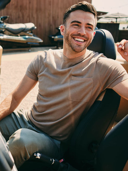 Suitable chino Pico smart groen