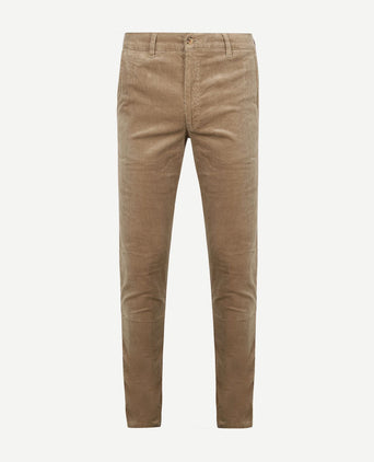 Suitable chino Plato corduroy beige