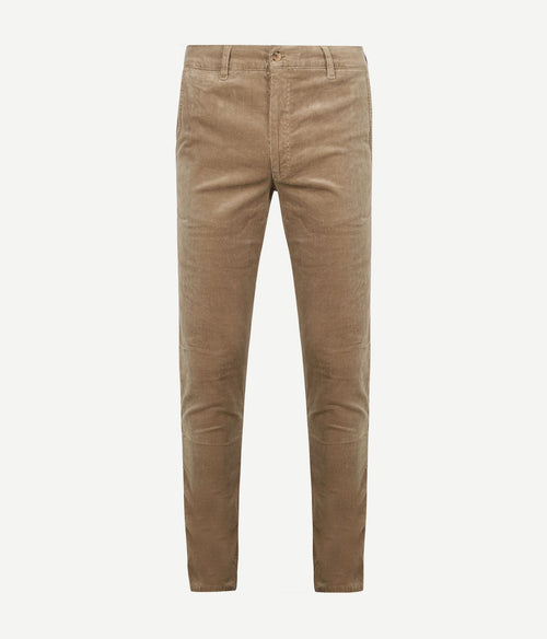 Suitable chino Plato corduroy beige