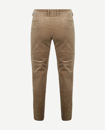 Suitable chino Plato corduroy beige