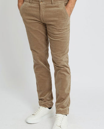 Suitable chino Plato corduroy beige