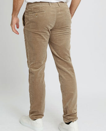 Suitable chino Plato corduroy beige