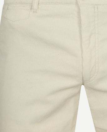 Chino Plato corduroy off white