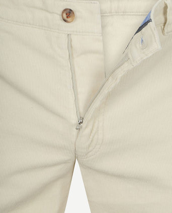Chino Plato corduroy off white
